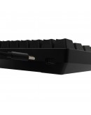 White Shark геймърска механична клавиатура Gaming Mechanical Keyboard SHINOBI 2 - YUSYA 5P Red Switches (English US), Black