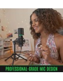 Streamplify професионален стрийминг микрофон с трипод Streaming Microphone With Tripod RGB - MIC TRIPOD - SPMC-MZ1C127.11