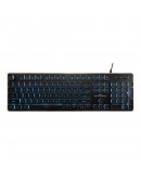 White Shark геймърска клавиатура Gaming Keyboard TACHI - Low-Profile (English US), Black