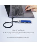 Orico външна кутия за диск Storage - Case - M.2 NVMe M key - USB3.1 Type-C - TCM2-C3-BK