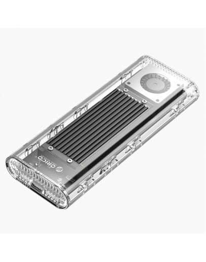 Orico външна кутия за диск Storage - Case - M.2 NVMe M key - 40Gbps, USB-A/USB-C - TCM2-U4-BK-BP