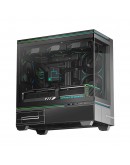 Thermalright кутия Case mATX - TL-M10 Black - 4 x 120 mm ARGB included, USB-C