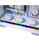 Thermalright Комплект вентилатори Fan Pack 3-in-1 3x120mm - TL-M12QRW x 3 - White, Reverse, Infinity Mirror, Daisy-Chain, A-RGB
