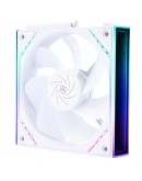 Thermalright Комплект вентилатори Fan Pack 3-in-1 3x120mm - TL-M12QRW x 3 - White, Reverse, Infinity Mirror, Daisy-Chain, A-RGB