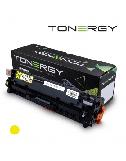 Tonergy съвместима Тонер Касета Compatible Toner Cartridge HP 312A 304A 305A CF382A/CC532A/CE412A Yellow, Standard Capacity 2.7k