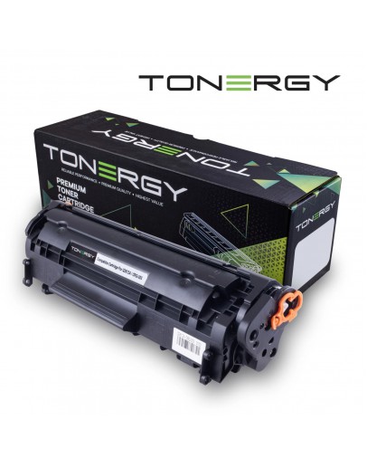 Tonergy съвместима Тонер Касета Compatible Toner Cartridge HP 12A Q2612A CANON CRG-703 Black, 2k