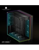 Thermalright кутия Case ATX - TR-A70 Vision Black - 9.16 inch LCD Display, USB-C