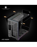 Thermalright кутия Case ATX - TR-A70 Vision Black - 9.16 inch LCD Display, USB-C