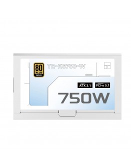 Thermalright захранване PSU ATX 3.1 750W White, Gold, Full Modular - TR-KG750-W