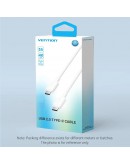 Vention Кабел USB 2.0 C M / USB-C M 1.0m White - TRCWF