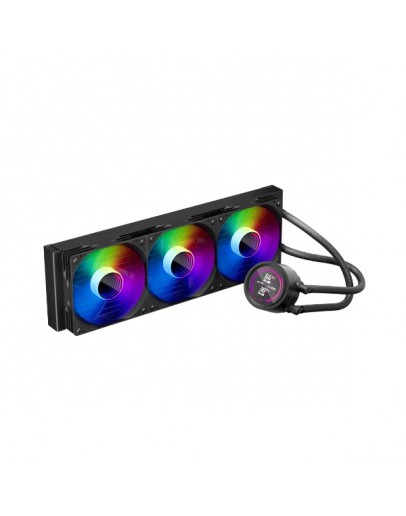 1stPlayer водно охлаждане Water Cooling 360mm - Thunderstorm TS4 360 Black - Digital Display, aRGB