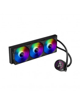 1stPlayer водно охлаждане Water Cooling 360mm - Thunderstorm TS4 360 Black - Digital Display, aRGB