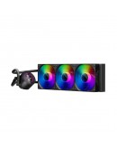 1stPlayer водно охлаждане Water Cooling 360mm - Thunderstorm TS4 360 Black - Digital Display, aRGB