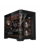 1stPlayer кутия Case mATX - UV6 Black