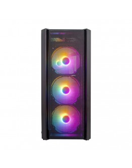 1stPlayer Кутия Case ATX - Fire Dancing V4 RGB - 4 fans included
