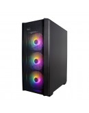 1stPlayer Кутия Case ATX - Fire Dancing V4 RGB - 4 fans included
