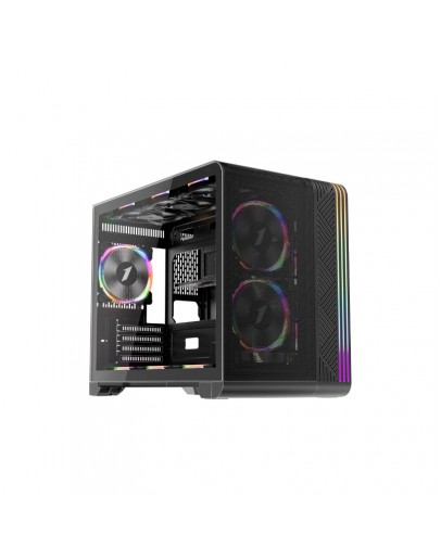 1stPlayer кутия Case mATX - VT6-BK - Mesh, A-RGB