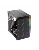1stPlayer кутия Case ATX - VT7-BK - USB-C, Mesh, A-RGB