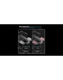 VXE професионална геймърска мишка Wireless Gaming Mouse Dragonfly R1 Pro Max 1K (4K compatible) - Kailh White Blade Switches, White