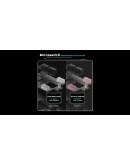 VXE професионална геймърска мишка Wireless Gaming Mouse Dragonfly R1 SE+ - Huano Blue Glow V2, Black