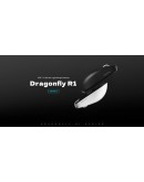 VXE професионална геймърска мишка Wireless Gaming Mouse Dragonfly R1 SE+ - Huano Blue Glow V2, White