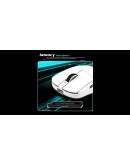 VXE професионална геймърска мишка Wireless Gaming Mouse Dragonfly R1 1K - Huano Ice Berry Pink Dot Switches, White
