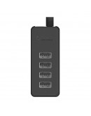 Orico хъб USB2.0 HUB 4 port - USB/Micro USB input, Black - W5P-U2-030-BK-EP
