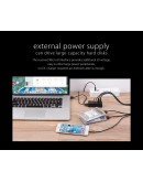 Orico хъб USB2.0 HUB 4 port - USB/Micro USB input, Black - W5P-U2-030-BK-EP