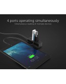 Orico хъб USB2.0 HUB 4 port - USB/Micro USB input, Black - W5P-U2-030-BK-EP