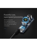Orico хъб USB2.0 HUB 4 port - USB/Micro USB input, Black - W5P-U2-030-BK-EP