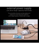 Orico хъб USB3.0 HUB 4 port - USB/Micro USB input, 1m cable - W5P-U3-100-BK-PRO