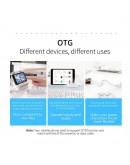 Orico хъб USB3.0 HUB 4 port - USB/Micro USB input, 1m cable - W5P-U3-100-BK-PRO