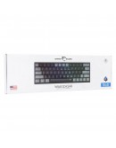 White Shark геймърска механична клавиатура Gaming Mechanical Keyboard WAKIZASHI 2 - Blue Switches (English US), Black, Gray