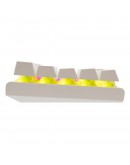 White Shark геймърска механична клавиатура Gaming Mechanical Keyboard WAKIZASHI 2 - Blue Switches (English US), White