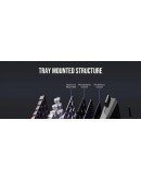 Aula геймърска механична клавиатура Gaming Mechanical Keyboard WIN68 HE 8K  - Greywood Magnetic Switch [Linear] (English US), Black