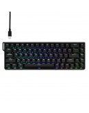 Aula геймърска механична клавиатура Gaming Mechanical Keyboard WIN68 HE 8K  - Greywood Magnetic Switch [Linear] (English US), Black