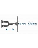 Gembird стенна стойка за телевизор TV Mount - WM-58ST-01 - 32
