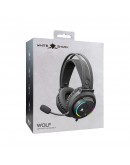 White Shark безжични геймърски слушалки Gaming Headphones WOLF - 50mm, PS4, Black