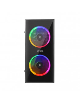 1stPlayer компютърна кутия Gaming Case mATX - X1 RGB - 3 Fans included