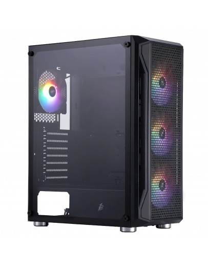 1stPlayer кутия Case ATX - Firebase X5 RGB v2 - 4 fans included