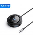Orico хъб USB3.0 HUB Type-C - 4 x USB3.0 - YK2-C3-03-BK