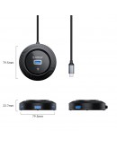 Orico хъб USB3.0 HUB Type-C - 4 x USB3.0 - YK2-C3-03-BK