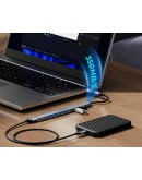 Orico хъб HUB USB-C/USB-A 7 port - USB3.0 x 1, USB2.0 x 6 - YSA2-U3-GY