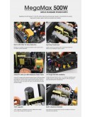 Zalman захранване PSU MegaMax 500W 80+ ZM500-TXII
