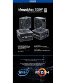 Zalman захранване PSU MegaMax 700W 80+ ZM700-TXII