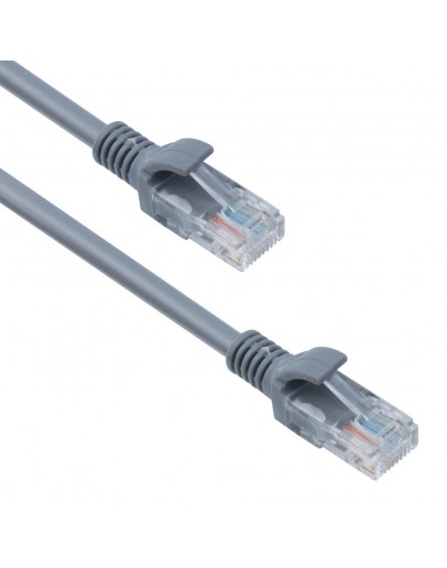 Кабел DeTech LAN - LAN, CAT 5 24AWG, 5m -18016