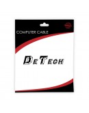 Кабел за данни DeTech USB - USB micro - 18025