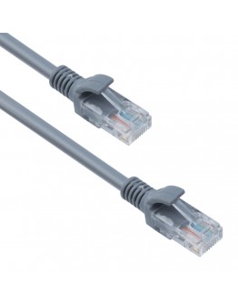 Кабел DeTech LAN - LAN, CAT 5 24AWG, 10m -18030
