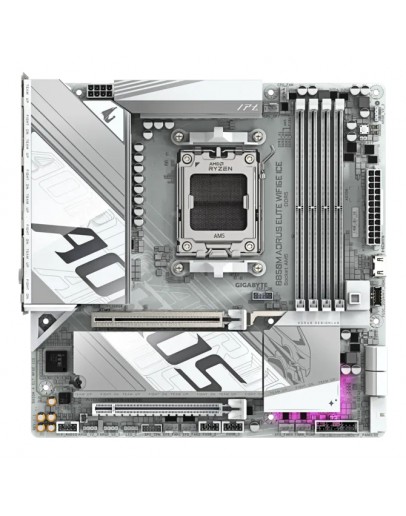 GB B850M AORUS ELITE WF6E ICE