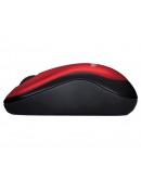 LOGITECH M185 WL/NB/ BLACK/RED